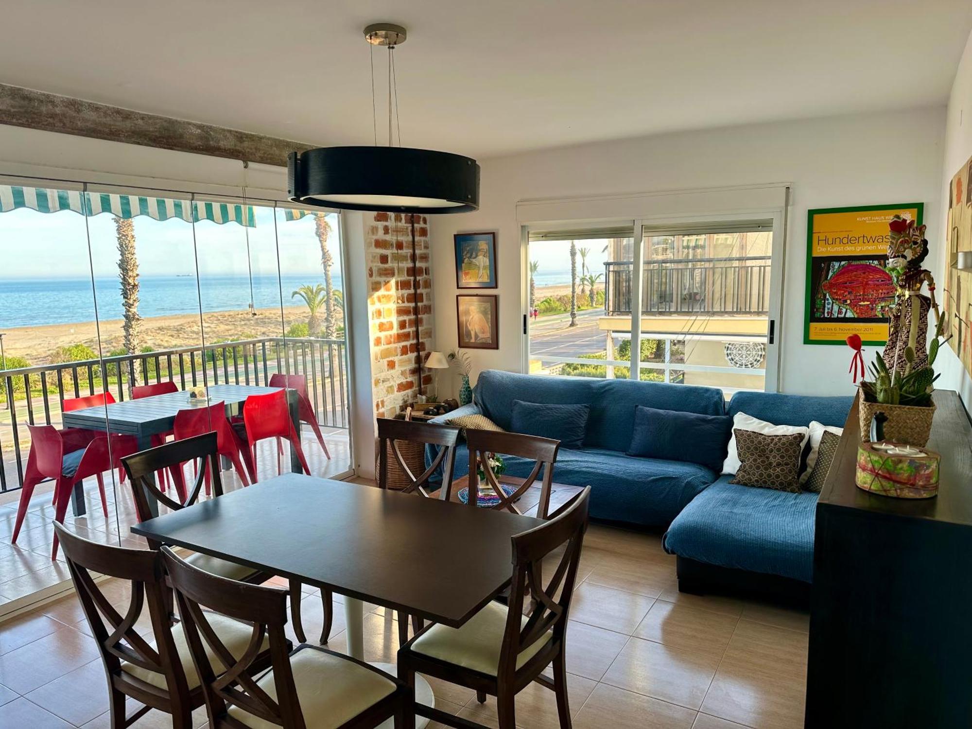Apartamento Frente Al Mar Benicassim Bagian luar foto